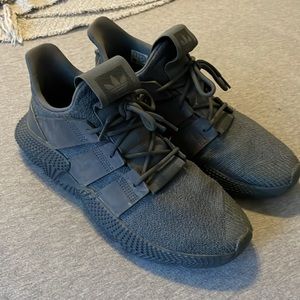 Adidas prophere sneaker in onix and bold onix